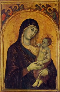 Duccio di Buoninsegna: Madonna col Bambino